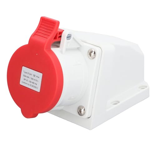Conector Industrial de 4 PIN Marhynchus 3P+E en ABS resistente para aviación