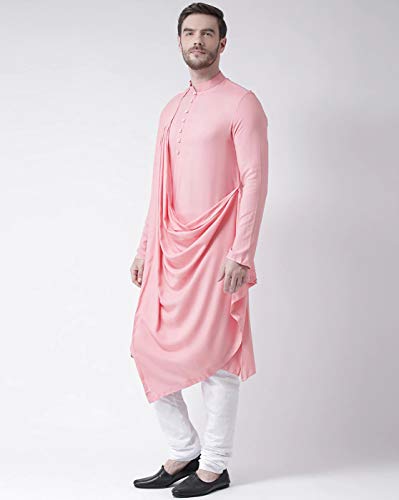 Elina fashion Men's Indian Cotton Kurta Pajama || Designer Wedding Ethnic Diwali Puja Kurta Payjama Set4