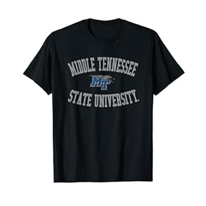 Middle Tennessee State Blue Raiders Underway Logo T-Shirt
