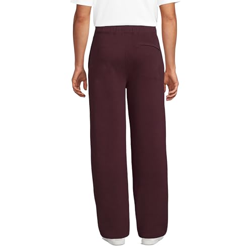 Lands' End Men's Serious Sweats Wide Leg Sweatpants2