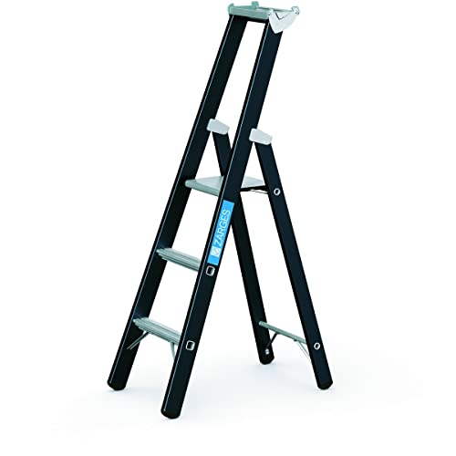 ZARGES | Schwerlast-Stehleiter | einseitig begehbar | 3 Sprossen inkl Plattform