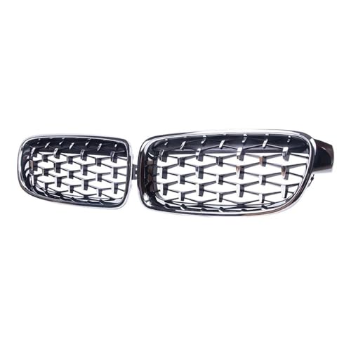 Calandre voiture pour BMW Série 3 F30 F31 F35 double lame noir brillant 2013-2019