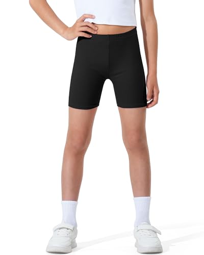 BOOPH Girls Volleyball Bike Shorts Toddler Kids Athletic Cartwheel Dance Compression Shorts 3 Pack4
