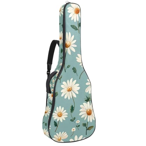 Sac à dos pour guitare basse imperméable avec 2 poches et sangles réglables
