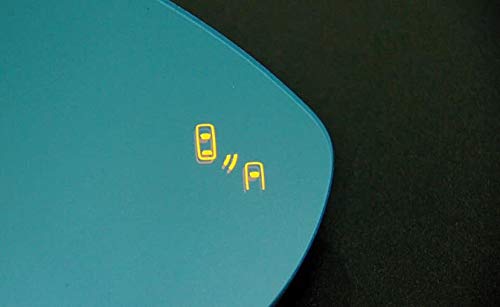 Amazon | AutoStyle ワイドビューブルードアミラーレンズ 純正交換