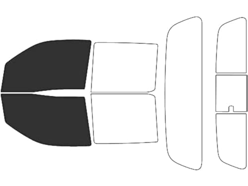 Rvinyl Window Tint Kit Compatible with Nissan Frontier 2022-2024 (4 Door) - Front Precut Kit - 20%