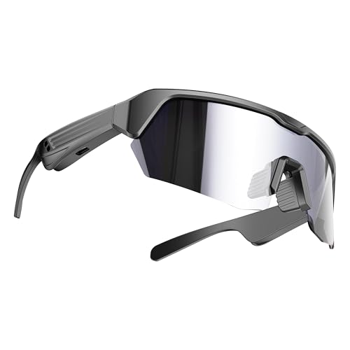 Gafas de bicicleta inteligentes YJ006 con conectividad bluetooth y lentes polarizadas 1