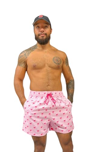 Maillot de bain de type short Haute Pression BB130 XL coloris rose taille 48