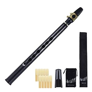 Summina Bb Mini Saxophon mit Zubehör Schwarz