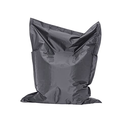 Funda de puff asiento para sillas de salón sofá modular cuadrado azul 2