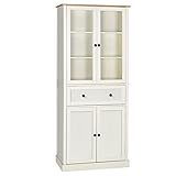 MUPATER 72'' Kitchen Pantry Storage Cabinet Cupboard with Doors and Shelves, Freestanding Kitchen...