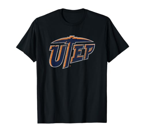 University of Texas El Paso UTEP Miners Distressed Primary T-Shirt