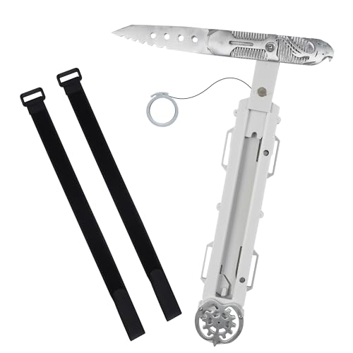 TeShoarud Assassins Creed Metal Connor Hidden Blade (Metal Blade) Assassins Creed Hidden Blade Hidden Blade Assassins Creed Valentines Day Gifts for him Valentines Day Gifts Silver-White