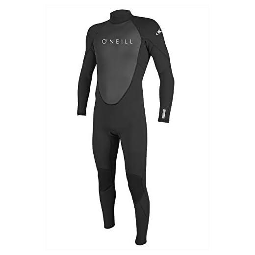 Paddle Board Gear Checklist for All Weather Conditions 8 O'Neill Men's Reactor-2 3/2mm Back Zip Full Wetsuit, Black/Black, M