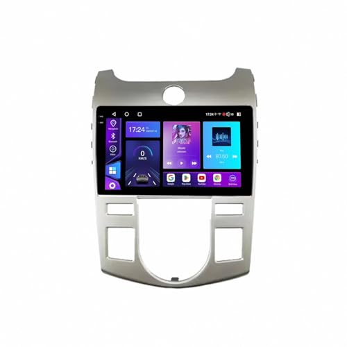 Navegador GPS 2 DIN para solucionar la falta de mapas y Bluetooth en KIA Forte LHD antiguo