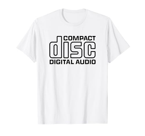 Compact disc Compact Disc Digital Audio CD Maglietta