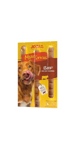 Produktbild von JosiDog Meat Sticks Beef - 20 x 33 g