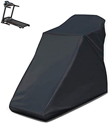 Iptienda Treadmill Cover, Treadmill Cover Waterproof Outdoor Fit to Non-Folding Running Machine Indoor Outdoor (78x37x59 inch Black)