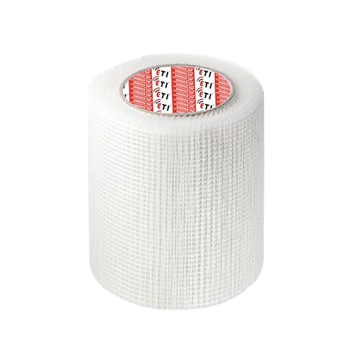 Image of ETIPL Dry Wall Tape, Fiber Mesh Crack Patch, Wall Repair Tape (100mmX50mtr) 1 Roll