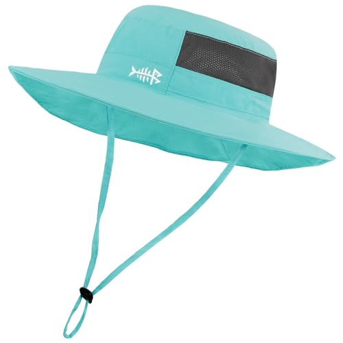 Image of BASSDASH UPF 50+ Sun Fishing Hat Water Resistant with Detachable Neck Flap