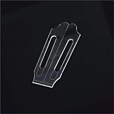 Transparent Acrylic Guitar Headstock Template/Tool (Classic Shape) Includes Tuner Holes Guitar Tool Kit(Style 3)