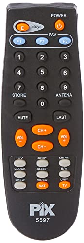 PIX -Controle Remoto Compatível com Elsys Digital - Black