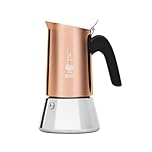Bialetti Venus Induction 6-Cup Stainless Steel Stovetop Espresso Maker, Copper