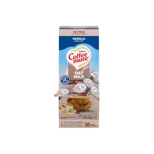 Coffee mate Oat Milk Vanilla Liquid Creamer Singles - Vanilla