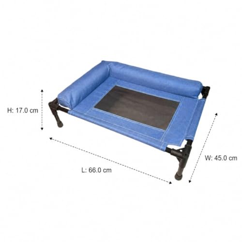 Lit surélevé pour chien robuste avec sa structure métallique stable - 3