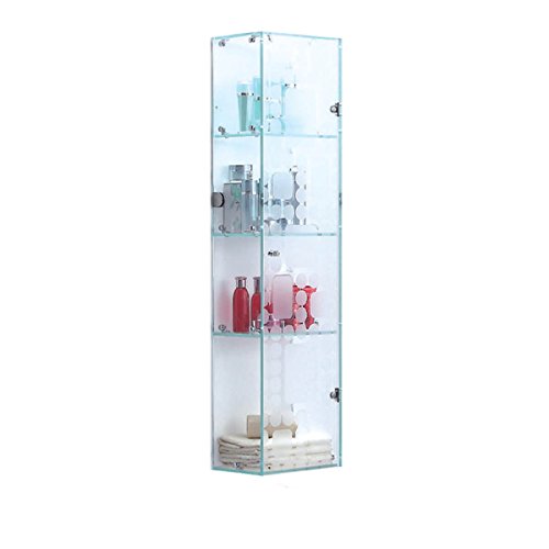 Fab Glass and Mirror wall mounted bathroom Cabinet for Cosmetic Storage, 11" X