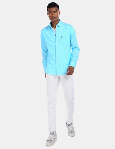 Image of U.S. POLO ASSN. Men's Cotton Regular Casual Shirt