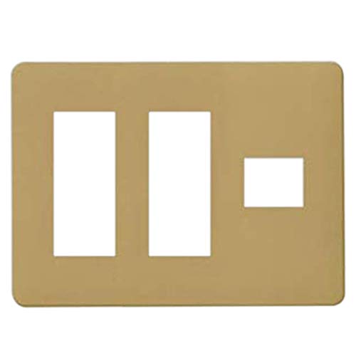 パナソニック(Panasonic) モダンプレート7コ用 ダークベージュ WN6007Y