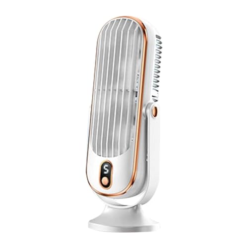 Giwnhvx Ventilador de Torre Sin Aspas Abatible de 720°, Ventilador Silencioso Oscilante con 5 Modos, Eficiencia Energética para Dormitorio Oficina