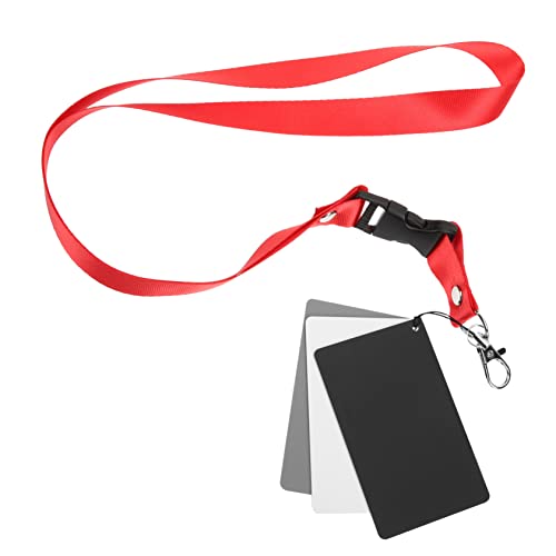 Angoily Professional Photography Kit: 4pcs Grey Cards Balance Card Grey Cards for Photography Exposure Acrylic Material