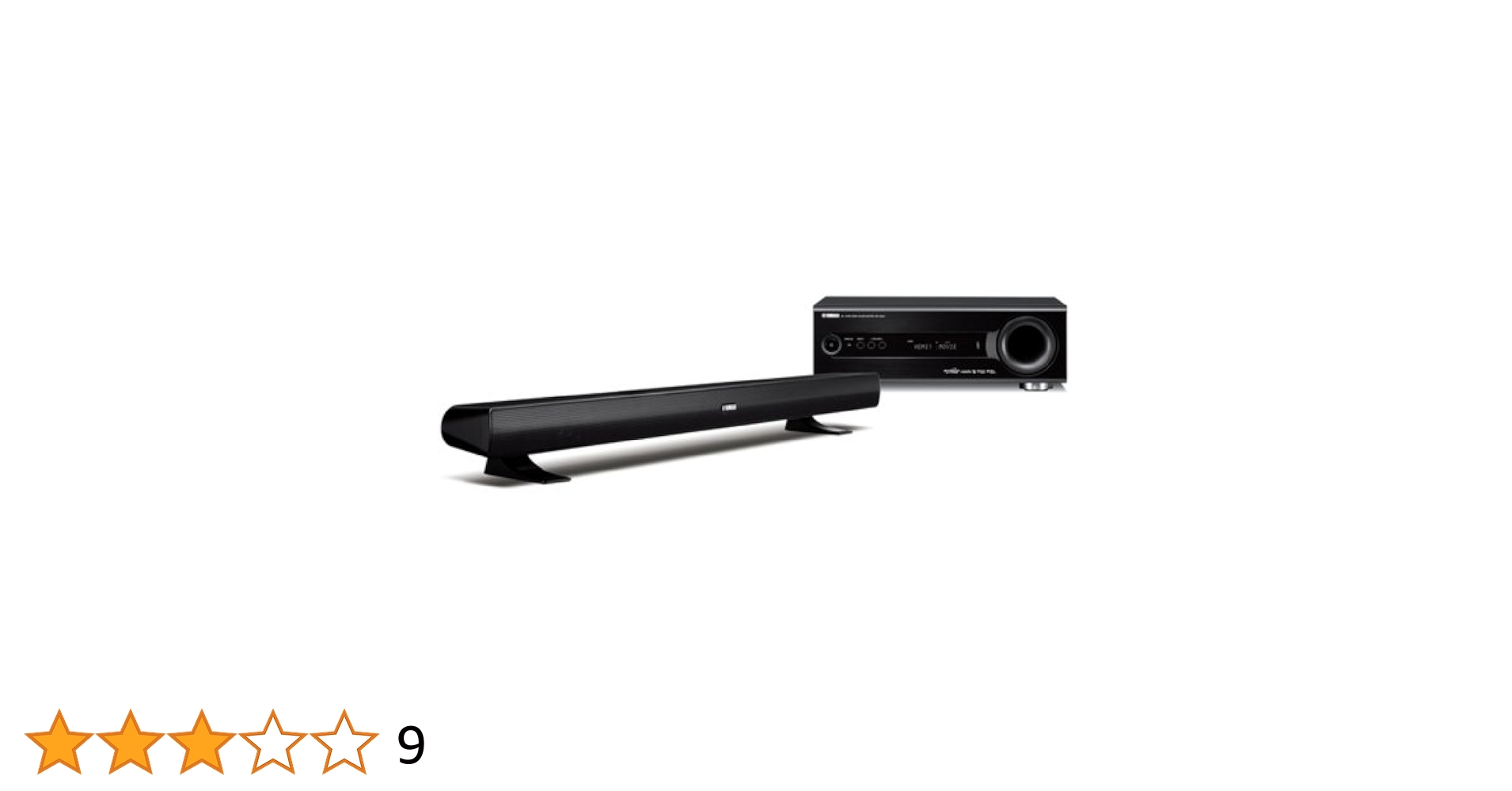 Amazon.co.jp: YAMAHA 3.1chホームシアターシステム ブラック