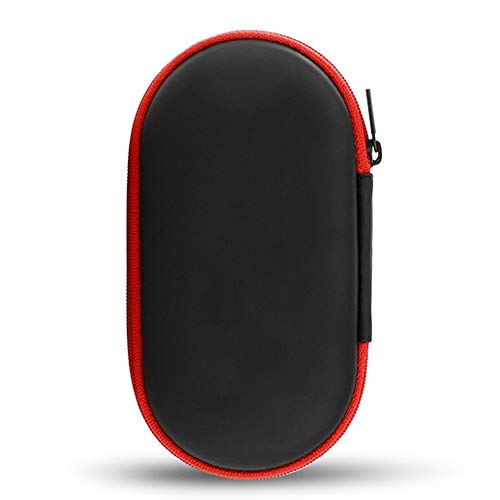 Hard Carrying Case Travel Bag Waterproof Electronic Accessories Cable Organizer Bag for Action Camera Tempered Glass Screen Protector