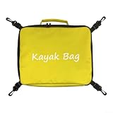 60D PVC per kayak sacchetto di stoccaggio 30x37cm impermeabile 60D PVC per (giallo)