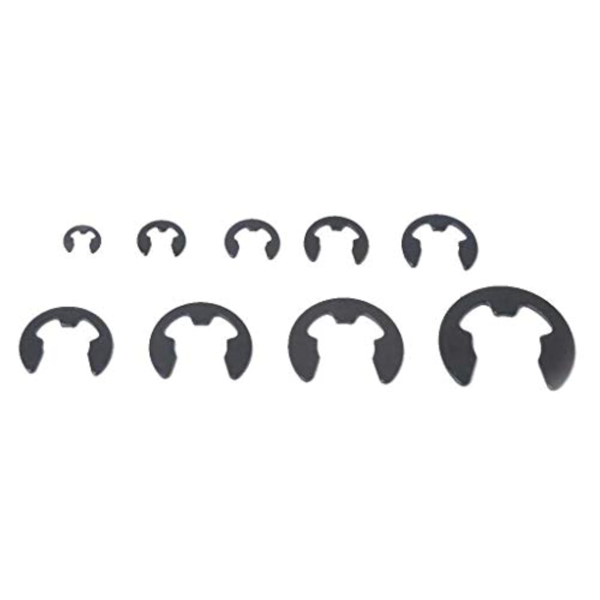 260Pcs E-Clip Retaining Ring Snap Ring Assortment Kit