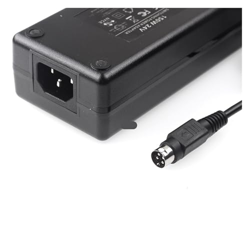 Adaptador AC-DC 24V 6.25A 4 pines con enchufe UK miniatura 3