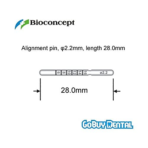 Straumann Compatible Dental Implants Instruments Alignment Pin, D2.2mm, Length 28.0mm
