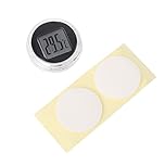 Motorcycle Thermometer Waterproof Stick-On Motorbike Mount Watch Digital Temeperature Meter Waterproof
