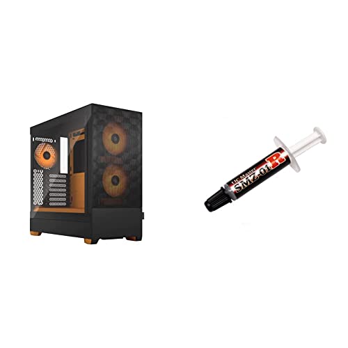 Amazon | 【セット買い】Fractal Design Pop Air RGB Orange Core TG