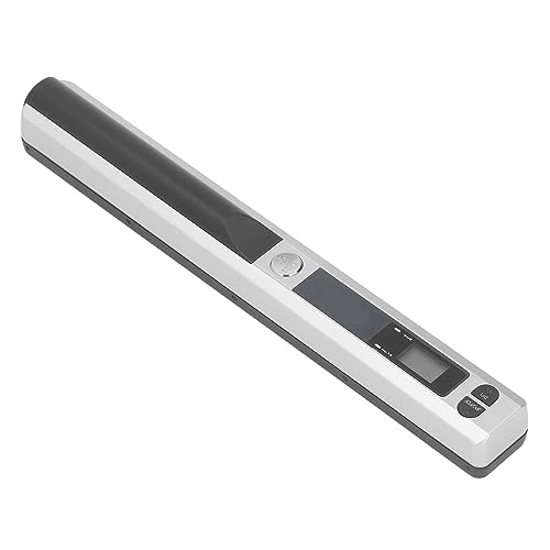Escáner Portátil A4 900DPI para Documentos, Fotos y Recibos - Formatos JPEG y PDF, Conexión USB, Alimentado por Pilas, Color Plata - imagen 3