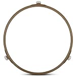 Universal Ersatz Drehring 18cm für Mikrowellen Drehteller | Ø Rad 1,6 cm | Drehscheibe passend für AEG, Siemens, Bosch, Severin | Mikrowelle Drehteller Halter | Rollenring | Bodendüse