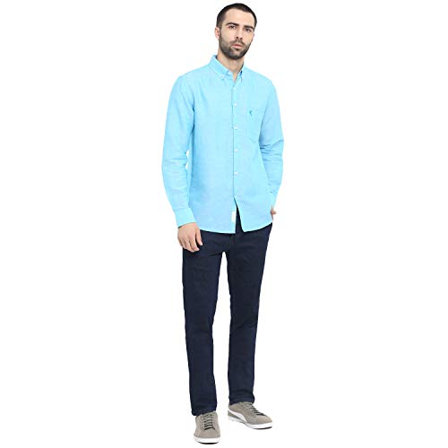 Image of Red Tape Men's Solid Regular Fit Casual Shirt