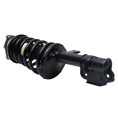Image of Detroit Axle - RWD 2pc Front Struts for 1999-2001 Nissan Pathfinder 2001 INFINITI QX4, Struts with Coil Spring Assembly Replacement Suspension
