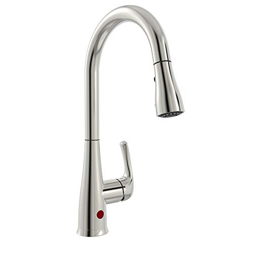 Plumb Pak NEX76CBN Single Handle Touchless Pull-Down Kitchen Faucet Spray ...
