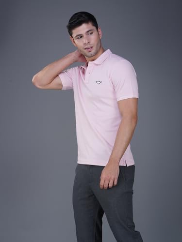 Image of Zvezda Men's Cotton Polo T-Shirt /European Fit /Half Sleeve Casual Wear for Daily Use /Soft Breathable Fabric /Stylish & Comfortable Polo for Office, Outing & Everyday Wear