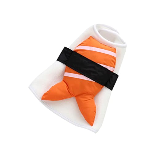 Disfraz Halloween para perro talla L naranja