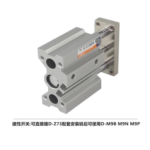 Cylindre de guidage compact MGQM12-20 actionneur de machine transfert rotatif